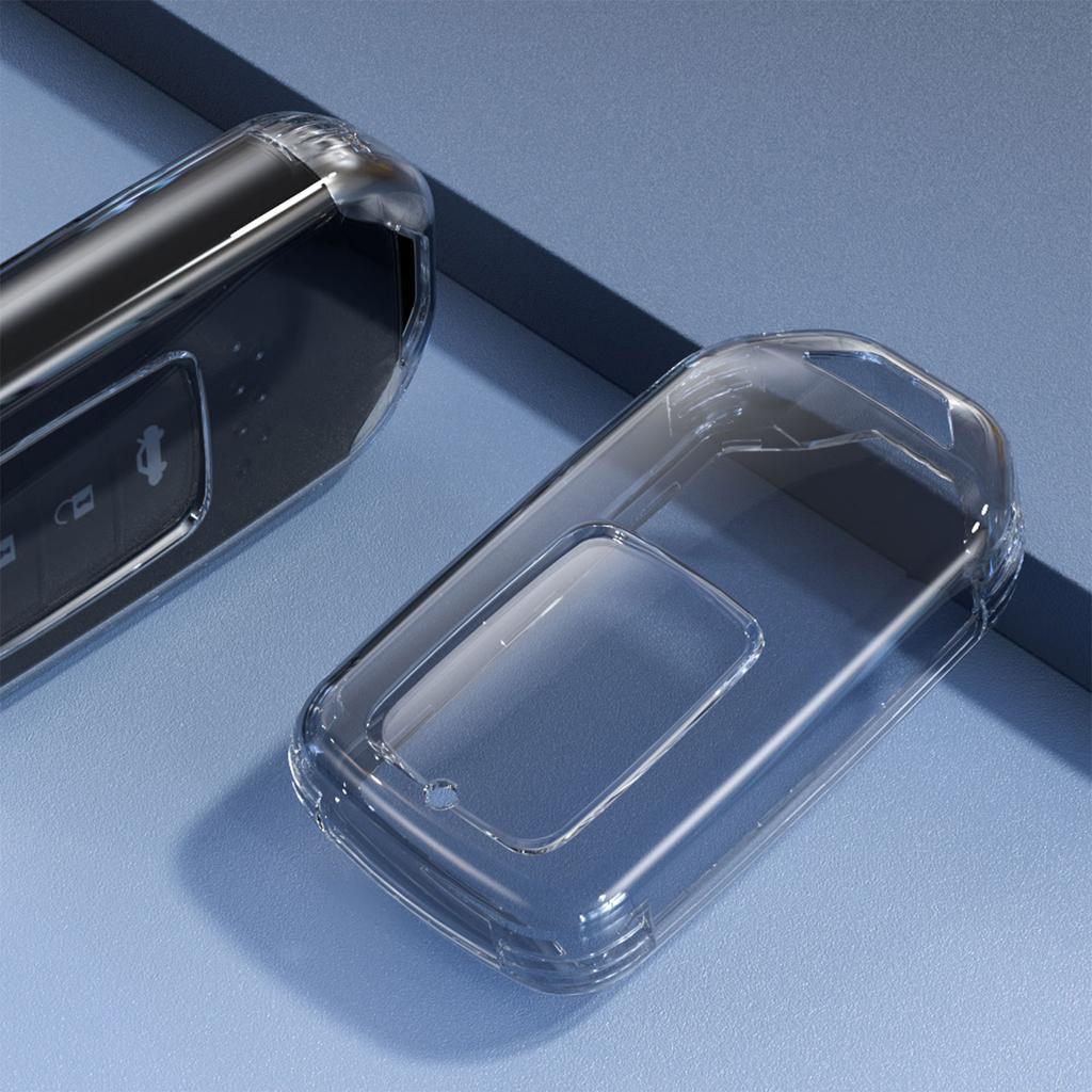 Car key cover is suitable for Honda Civic Accord Crown Road URV Lingpai CRV Yingshipai transparent car key cover