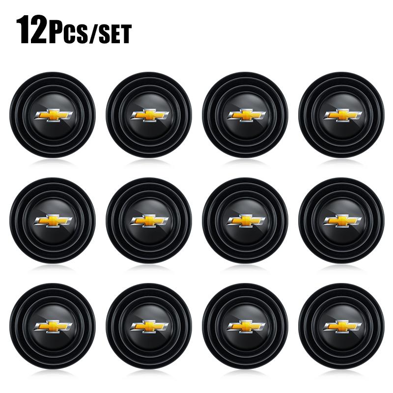 Car Door Shock Absorber Protection Sticker Accessories For Chevrolet Corvette Montana TrailBlazer Silverado Traverse Camaro Subu