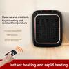 Xiaomi 1200W Mini Heater Wall Mounted Electric Heater Fast Heating PTC Ceramic Bathroom Heater with Remote Control for Indoor Bedroom