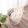 Plastic Laundry and Storage Basket for Clothes, Toys, & Bathroom Use