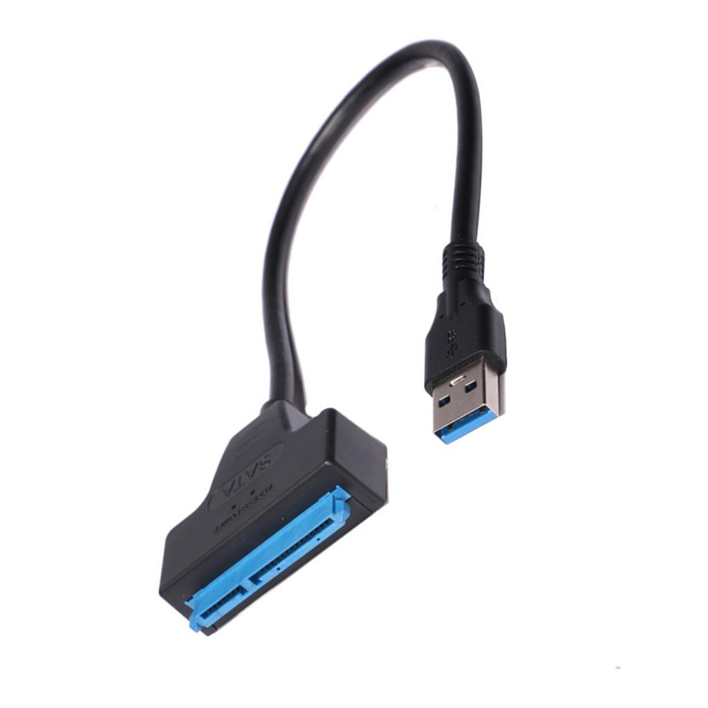 Tragbares 2,5-Zoll-Festplatten-Konverterkabel USB-gespeistes Kabel 2,5-Zoll-SATA-Adapterkabel 20 cm für einfaches Plug & Play