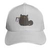 Blob Cat Black  Ace Baseball Cap F golf hat genuine Designer Hat Brand Unisex cap Caps Women Unisexs