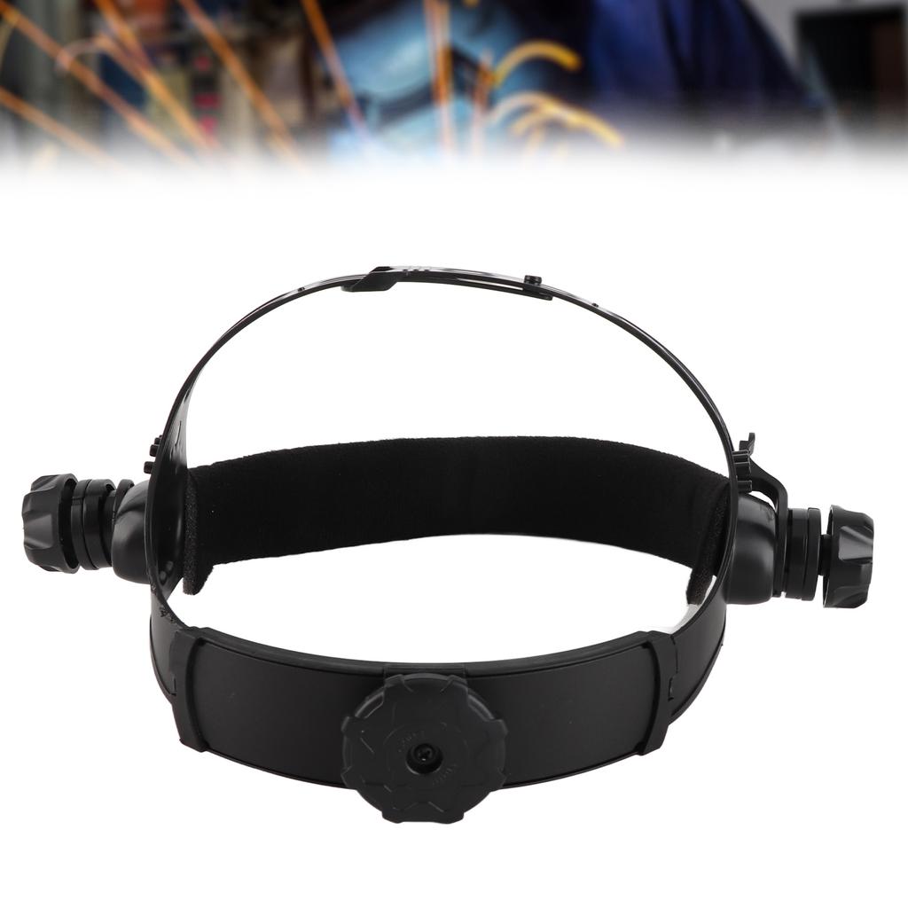 Welding Welder Mask Adjustable Headband for Solar Auto Darkening Helmet Accessories (Black)