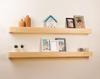Sahajhast Floating Wall Shelves with LED Lights – 24" Lighted Display Floating Shelf | Wall Mounted Shelf | Modern Floating Style (set of 2)