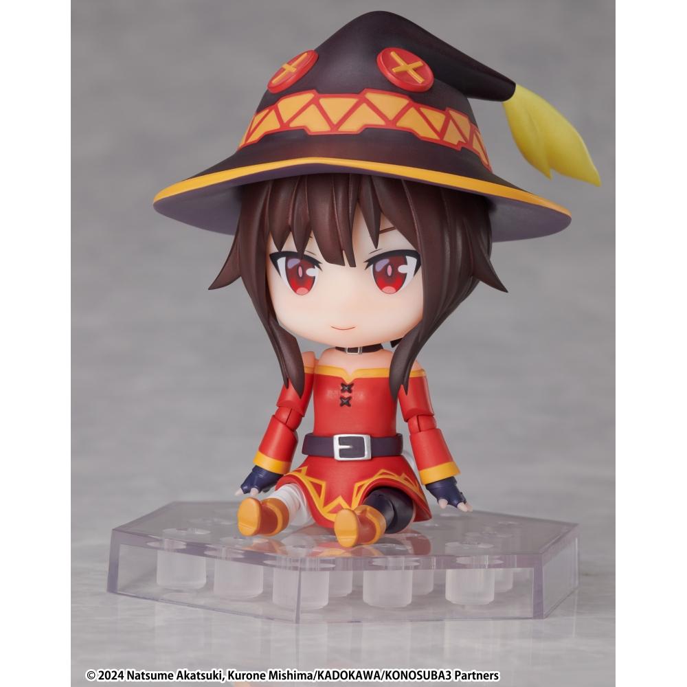 KOnOSuba  KOnO SubaraShii Sekai Ni Shukufuku O  dfOrm+ KOnOSuba  gOd S bleSSing On thiS wOnderful wOrld  3  Megumin Full actiOn defOrme Figure