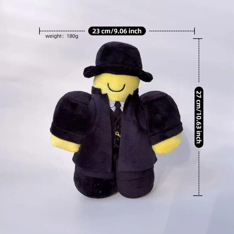 Hot Forsaken Mafioso Plush Doll Game Peripherials Plushies Forsaken Stuffed Toys Home Decoration Children's Birthday Gift