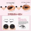 Rotating Double-head Eyeliner Stamp Pen Natural Long-lasting Quick-drying Waterproof One-stamp Eyeliner For Beginners