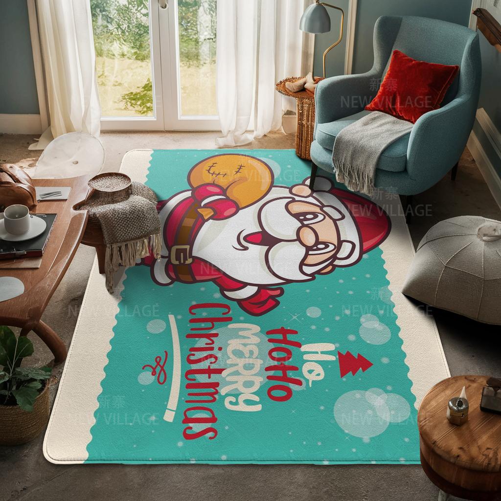 

Ковер у входа в дом Домашний коврик у двери Гостиная Ванная Комната Ноги ванная комната Нескользящие коврики с водопоглощением для ванной Счастливого Рождества зима 400mmx600mm
