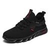 Trend fashion casual breathable fly-woven sports men's shoes 2025 summer light breathable men's trendy shoes 2025