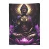 Coperta Yoga Buddha Coperta in Pile per Divano Coperte Leggere per Casa Camera da Letto Esterno Copriletto Trapunta