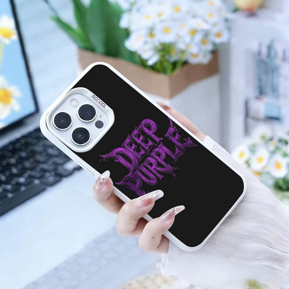 Hot Rock Band D-Def Leppard  Phone Case For iPhone 16,15,14,13,12,17,Pro,MAX White Matte Shockproof Cover