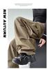 Women’s High Waist Wide Leg Windproof Cargo Pants - Black, Spring/Summer 2025 Collection