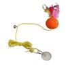 Cute Cat Accessories Cat Swing Toy Kitten Teaser Wand Door Hanging Cat Toy Interactive Cat Toy