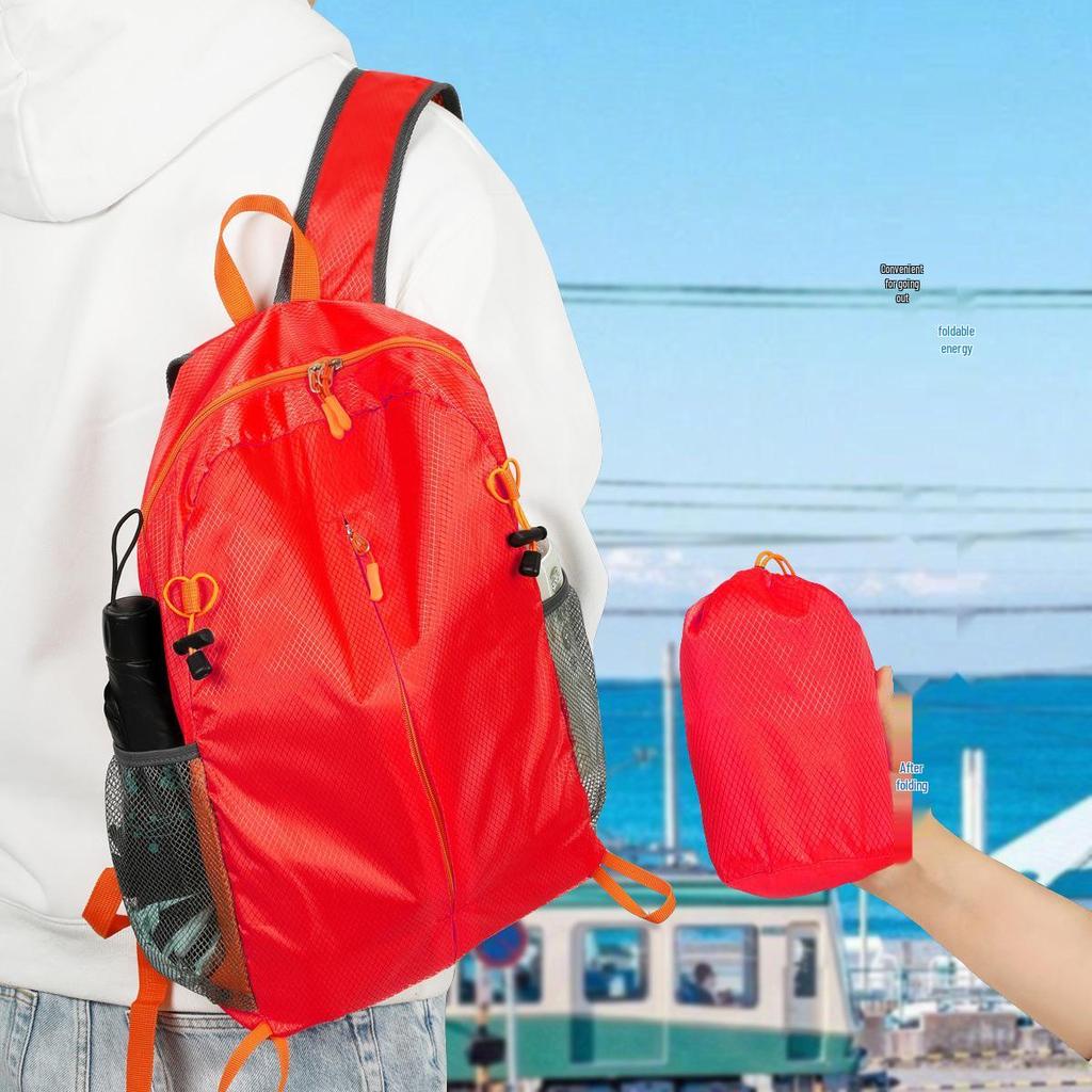 Velký vodotěsný venkovní úložný vak: Polyester, Nylon, Oxford Tkanina Stahovací šňůrka
