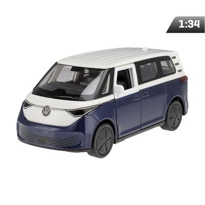 Modell 1:34, VW ID BUZZ, weiß - marineblau