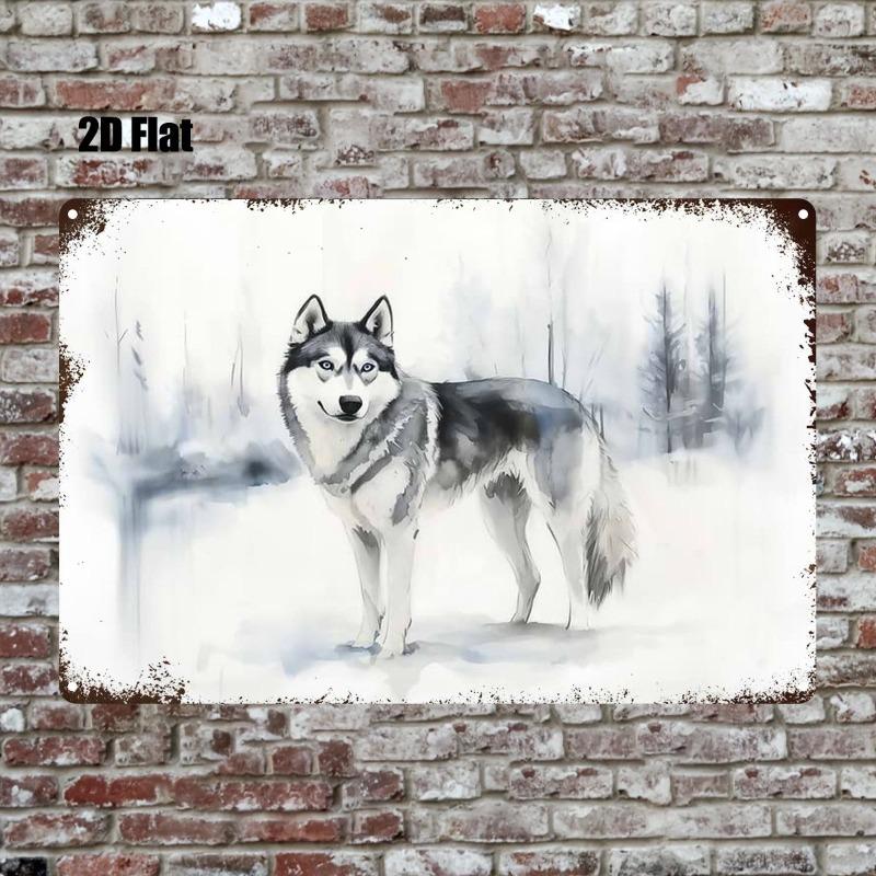 Retro Metal Paintings, Furniture, Living Room Decoration 20x30cm