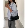 IELGY Soft Leather One-Shoulder Underarm Bag Spring Summer Simple All-Match Commuter Cross-Body Dumpling Bag