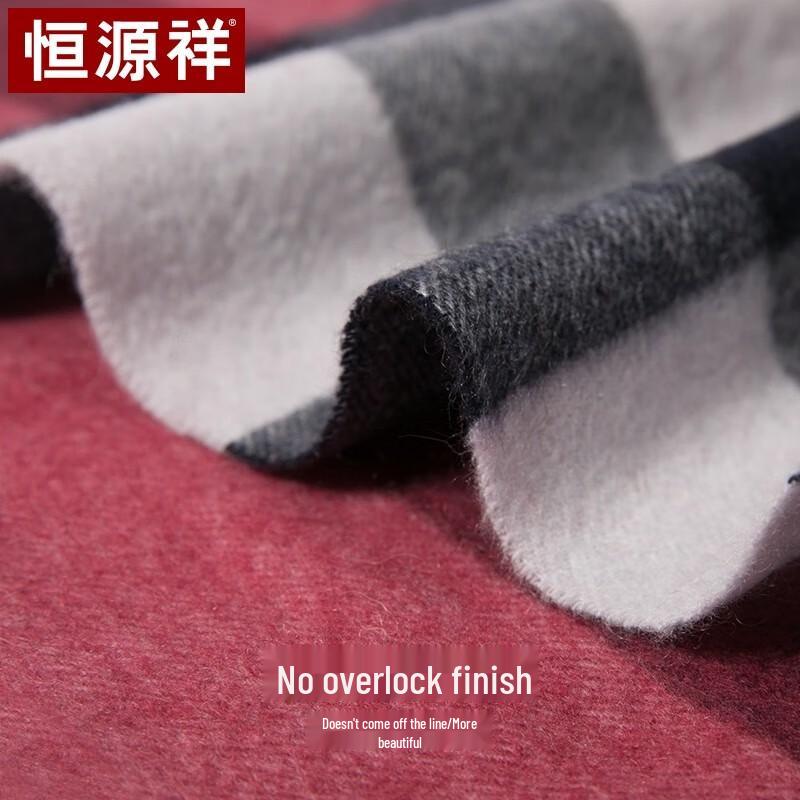 Hengyuanxiang Women's Pure Cashmere Shawl Scarf