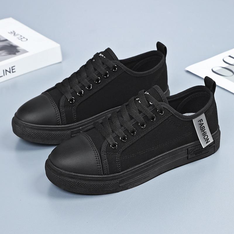 2025 Canvas Shoes Men's Casual Couple Men's Shoes Korean Version Low-top Small Whiteboard Shoes Classic 2025 Vulcanized Shoes