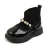 Children Girls' Ankle Boots Baby  Plush Platform Little Toddlers Shoes Flats Non-slip Sole