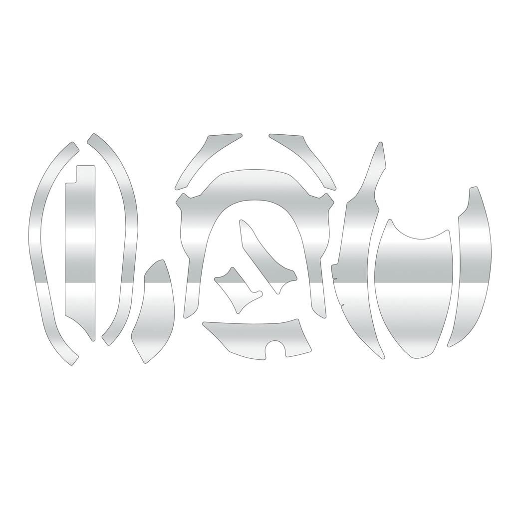 CUSTOM YOROI Custom Decal for 16 Zillion SVTW Baitcasting Reel SEAT.JP (Clear, Left-Handed)