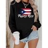 2025 Creative Letters European American Round Neck Print Hoodie
