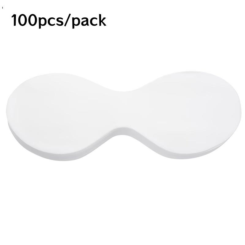 100/200pc Disposable Eye Mask Paper Non-Woven Fabric Eye Care Patches Wet Compress Eye Cover Moisturizing Skincare Spa Eye Mask