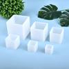 Resin Silicone Mold 3D Cube Casting Molds for DIY Crystal Epoxy UV Resin Jewelry Crafts Making Crystal Ornament Silicone Mold