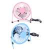 Mini-Ventilator USB Tragbarer leiser Aluminium-Klingen-Home-Office-Schreibtisch Desktop-Eisen-Handwerk-Ventilatoren