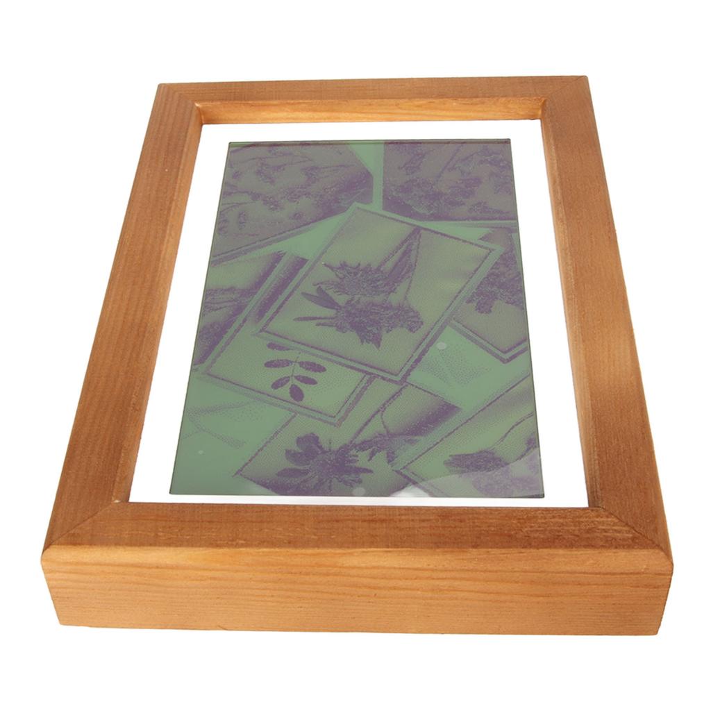 7.3 Inch Digital Photo Frame Support 7 Colors Display 800x480 E Paper Display with Wooden Photo Frame for Office