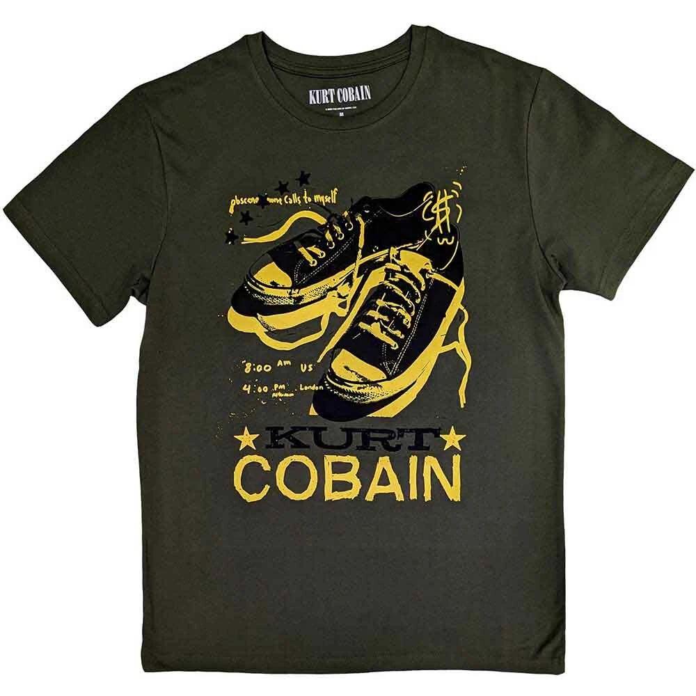 Kurt Cobain Unisex T-Shirt: Converse (Large) S
