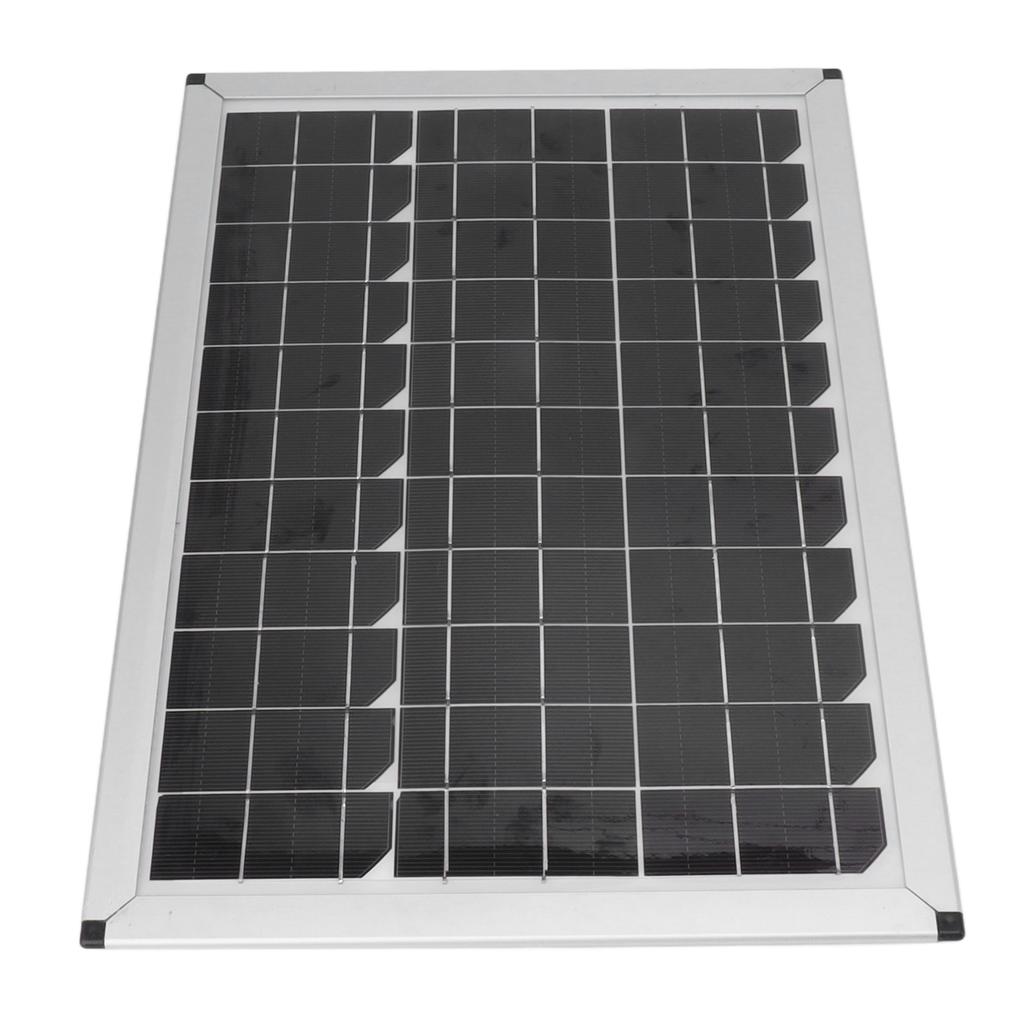 100W 18V Portable Solar Panel Kit 100 Watt 18 Volt Monocrystalline Portable Solar Panel for Automobiles Ships Airplanes