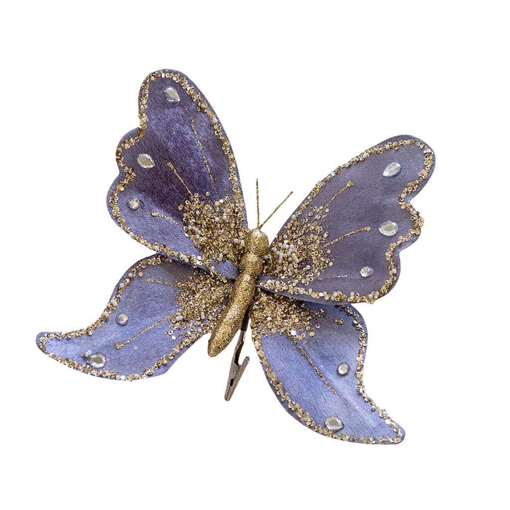 Dekorative Schmetterling-Hänger Bunte Weihnachtsbaum-Anhänger Handgefertigte Hänge-Anhänger für Partys und Bürodekoration