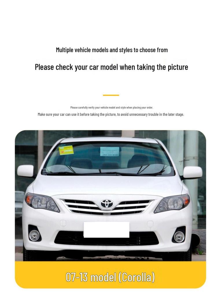 2007-2013 Corolla Rearview Mirror Shell & Turn Signal Cover