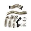 MT-09 2020-2024 For Yamaha XSR900 Exhaust Header Pipe Muffler Tips Whole System Exhaust Systems Exhausts Pipes