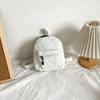Corduroy backpack new women's bag fashionable simple backpack