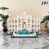2026Nový 21062 1880ks Fontana di Trevi Stavebnice Živý sochařský styl Domácí stolní ozdoba