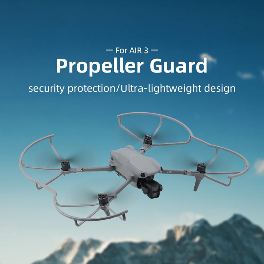 Drone Propeller Guard Drones Blades Flight Safety Propeller Paddle Protection Quick-Release Propeller Guards Compatible For DJI Mavic Air 3 Drone