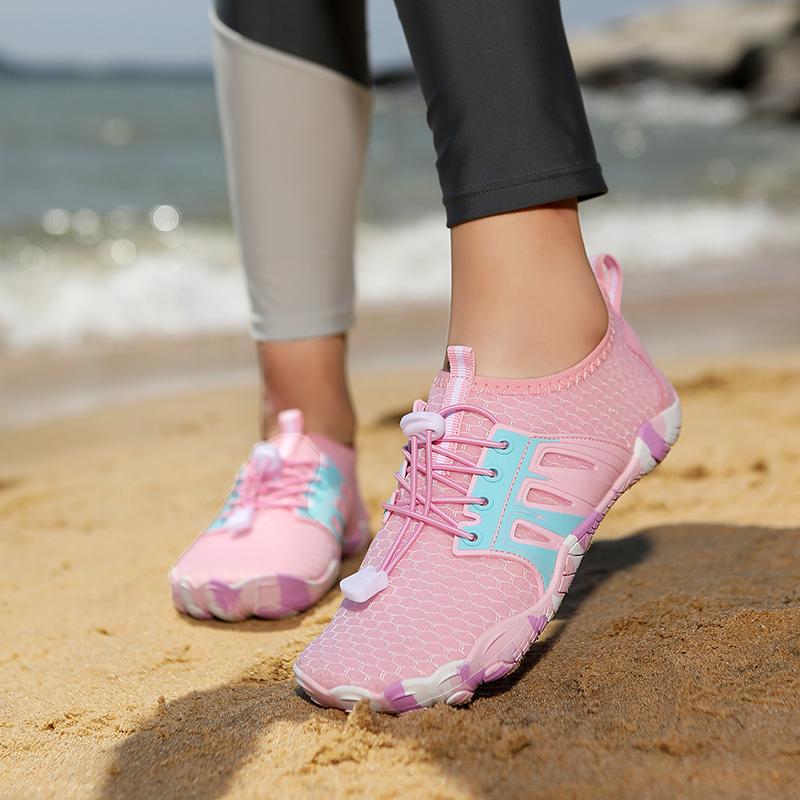 Lightweight Non-slip Wading Shoes Men Women Quick Dry Breathable Aqua Sneakers Elastic Soft Sole Beach Water Sports Shoes