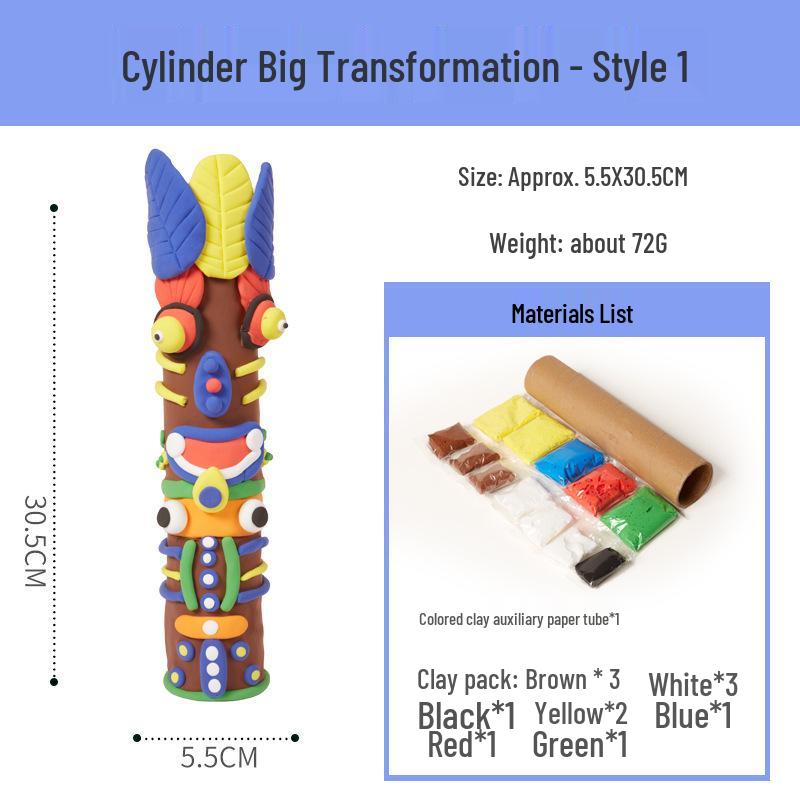 Handmade DIY Clay Kit - Creative Art Gift for Kids