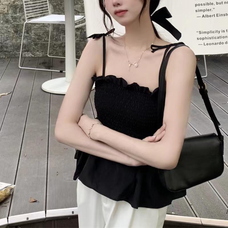 Solid Color Fashion Women Hotsweet Basics Backless Casual Y2k Sexy Clothes Elegant Top