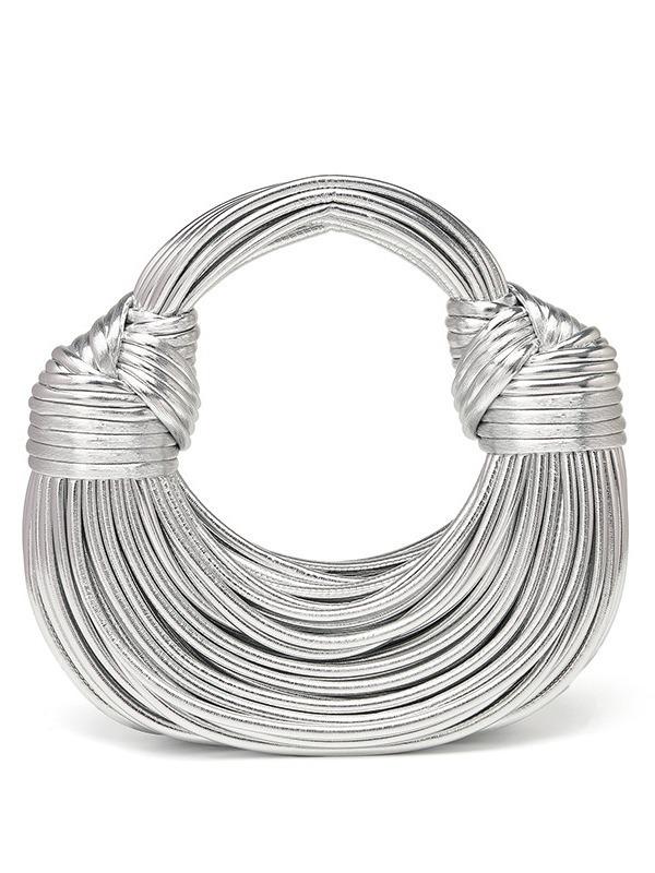 

Модная сумка для лапши: Уникальная сумка-трансформер с проволочным дизайном для модниц 27*6*13 cm