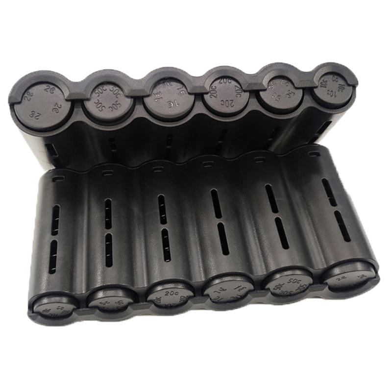 Portable 6Slot Euro Coin Storage Dispenser Euro Coins Holder Collector With Spring For Home Waiter Driver Coins Safe Piggy Bank.