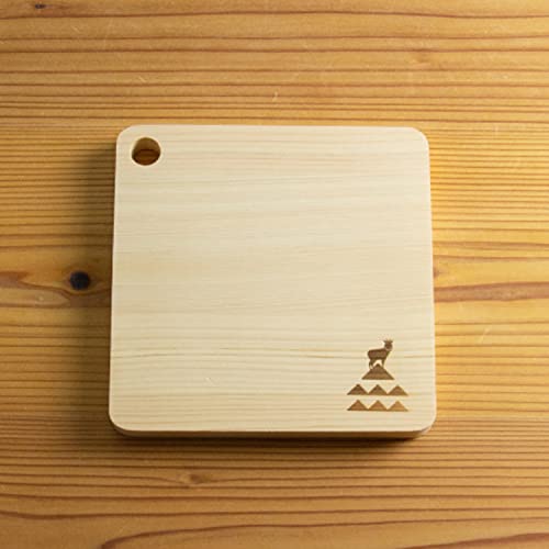 Kamoshika Douguten Tabletop Stove, Ceramic Charcoal Stove, Round, Small, Compact, Made in Japan, Black