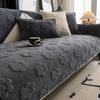 Shu cotton lint sofa cushion autumn and winter one-piece anti-skid anti-cat scratch seat cushion simple and high gram weight