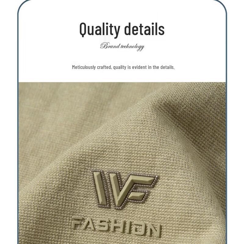 Men's Summer Linen Blend V-Neck T-Shirt