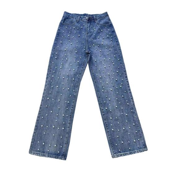 Kadınlar İçin Yüksek Esneklik Dar Kesim Kot Pantolon, İki Yan Cep, Fermuarlı ve Düğmeli Kapanışlı Kot Pantolon, Rahat Esnek Sonbahar Pantolonu, Günlük
