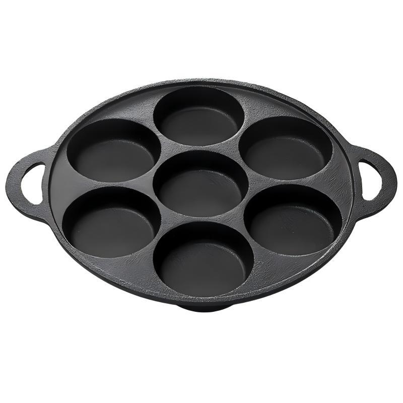 Wutuo 7-Hole Non-Stick Frying Pan