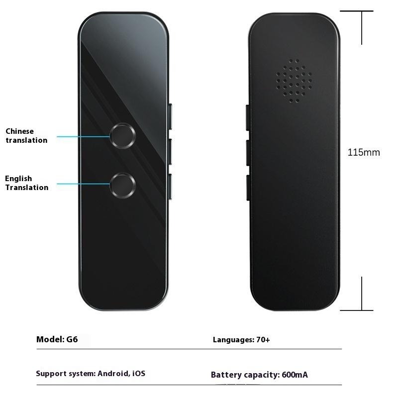 G6 Intelligent Voice Translator 137 Multi-language Translation, Intelligent Translation Stick, Bluetooth Voice Translator