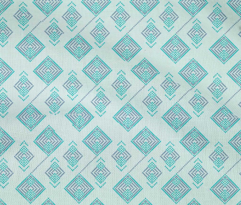 oneOone Bavlněná Flex Fabric Diamond Geometric Print Fabric By The Yard 40 Inch